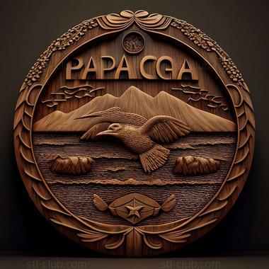 3D model Pago Pago American Samoa (STL)